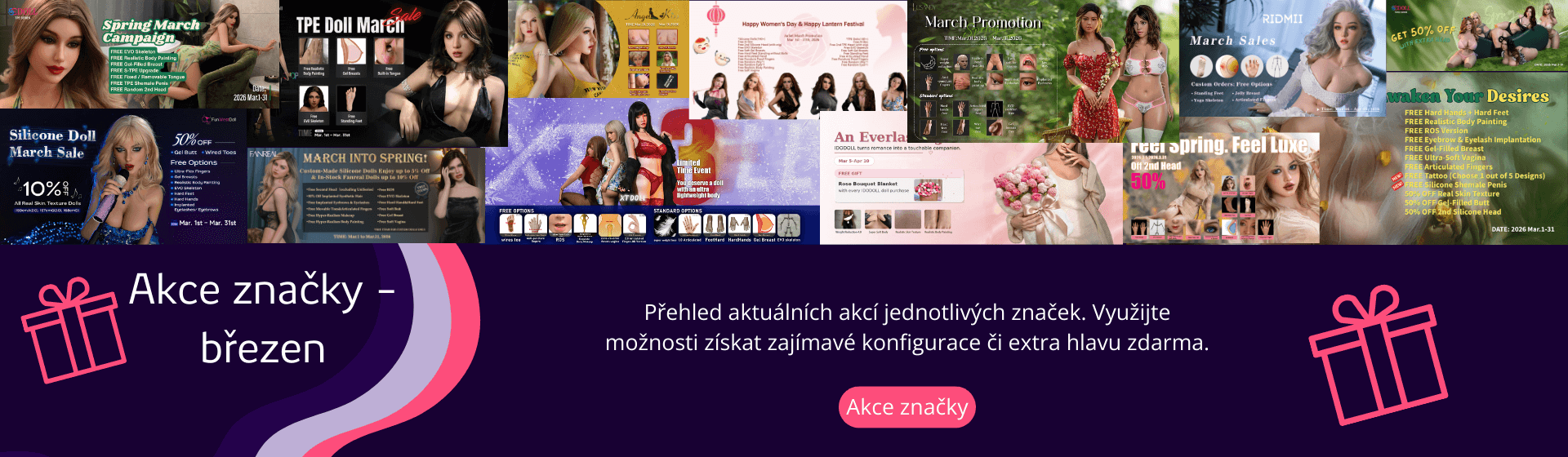 Akce značky - brezen