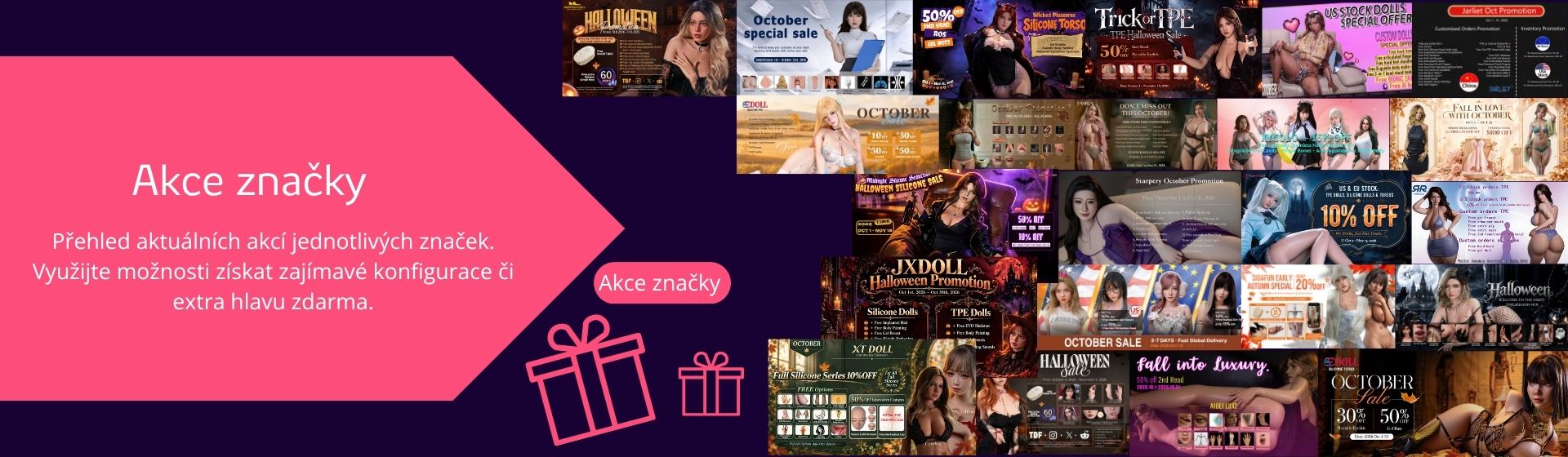 Akce značky říjen