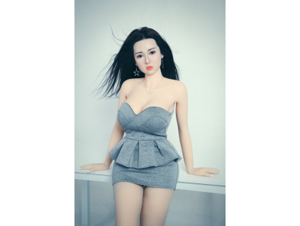 Silikonová panna Asiatka Chiany, 165 cm/ E-Cup - AF Doll