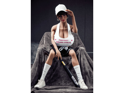Realistická panna Sportovkyně Ronie, 150 cm/ I-Cup - AIBEI Doll