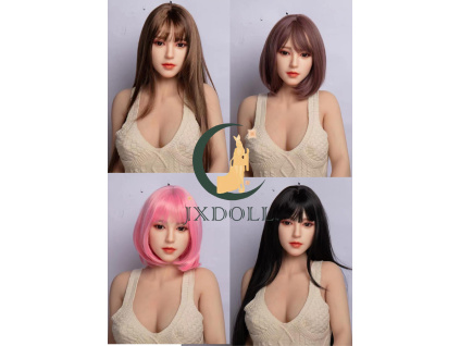jx doll head and wig
