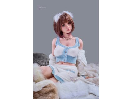 Silikonová panna Asiatka Liliane, 150 cm/ E-Cup - MD DOLL