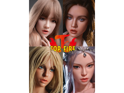 Top fire Doll Paruky - Na objednání