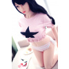 Silikonová panna Asiatka Lily, 140 cm/ D-Cup - AF Doll