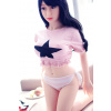 Silikonová panna Asiatka Lily, 140 cm/ D-Cup - AF Doll