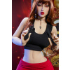 6YE Curvy doll Red eye head 8