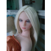 Realistická panna Blondýnka Settie, 75 cm/ E-Cup - JMdoll