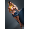 Realistická panna Fitness Skylar, 162 cm/ F-Cup - 6YE Doll