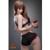 Realistická panna Fitness Kylie, 158 cm/ D-Cup - Top fire Doll
