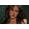 Erovenus Tan Skin Life Size Silicone Sex Doll Skylar 5S Make Up