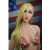 Sex Doll Blondýnka Lindsey, 151 cm/ B-Cup - YL Doll