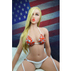 Sex Doll Blondýnka Lindsey, 151 cm/ B-Cup - YL Doll